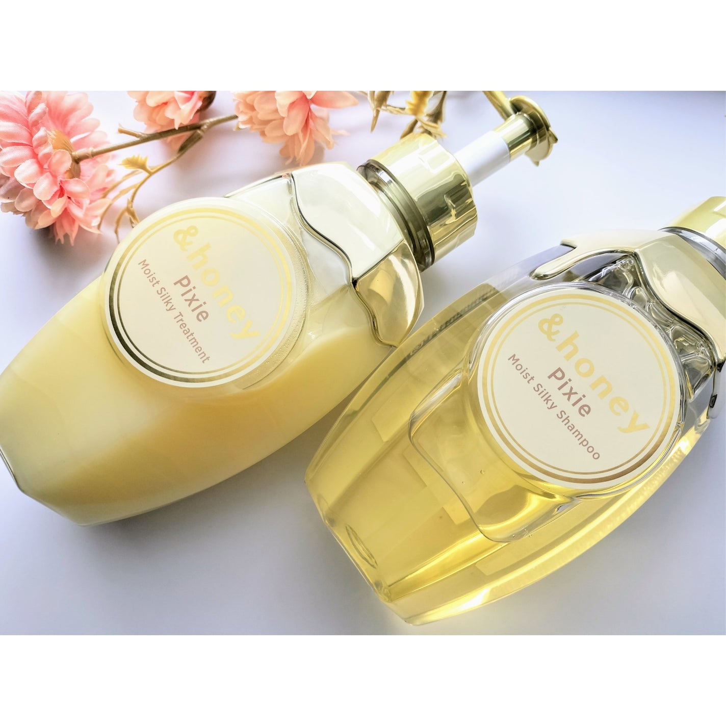 アンドハニー ピクシー モイストシルキー シャンプー1.0/ヘアトリートメント2.0/&honey/市販シャンプーを使ったクチコミ(1枚目)