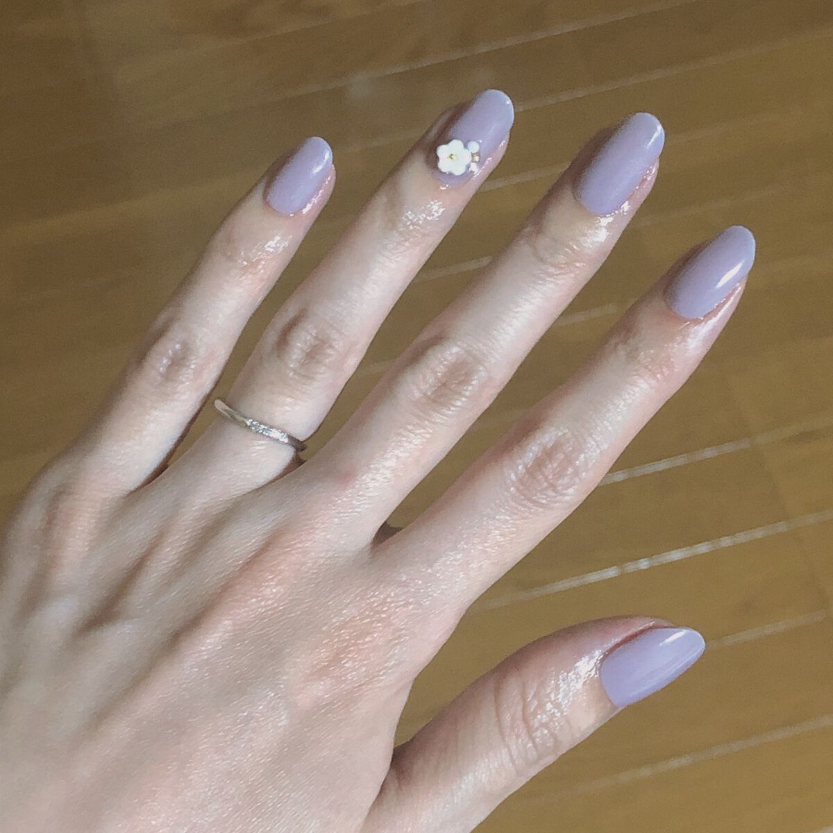 セミキュアジェルネイル(ハンド)/ohora/ネイルシールを使ったクチコミ(3枚目)