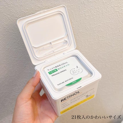 キューブマスク レチノール/ネイチャーリパブリック/シートマスク・パックを使ったクチコミ(2枚目)