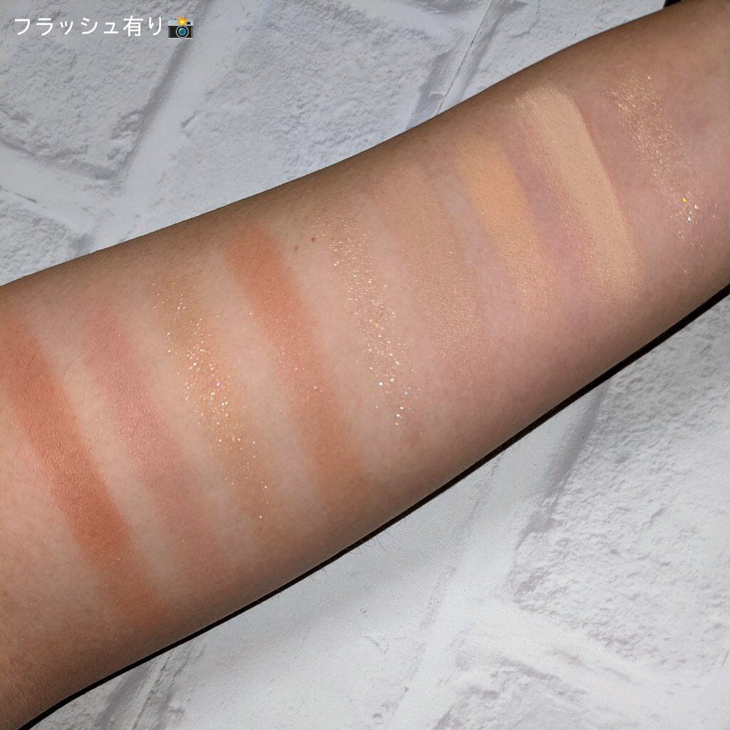 Love Bear 9色 アイシャドウパレット レッドビーンミルクティー/FlowerKnows/アイシャドウパレットを使ったクチコミ（3枚目）