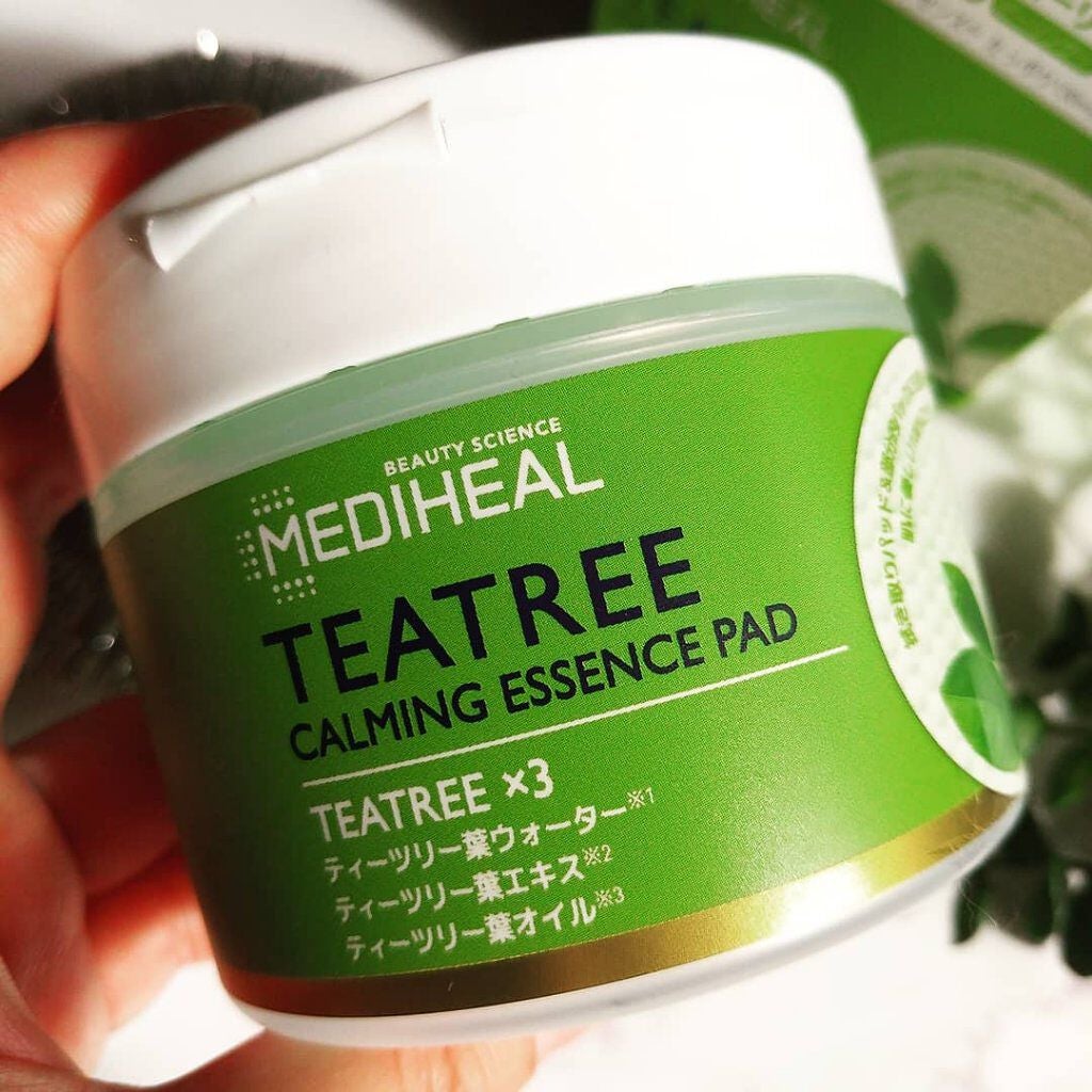 ティーツリーカーミングエッセンスパッド/MEDIHEAL/トナーパッドを使ったクチコミ(2枚目)