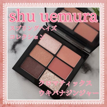 クロマティックス ウキバナジンジャー/shu uemura/パウダーアイシャドウを使ったクチコミ（1枚目）