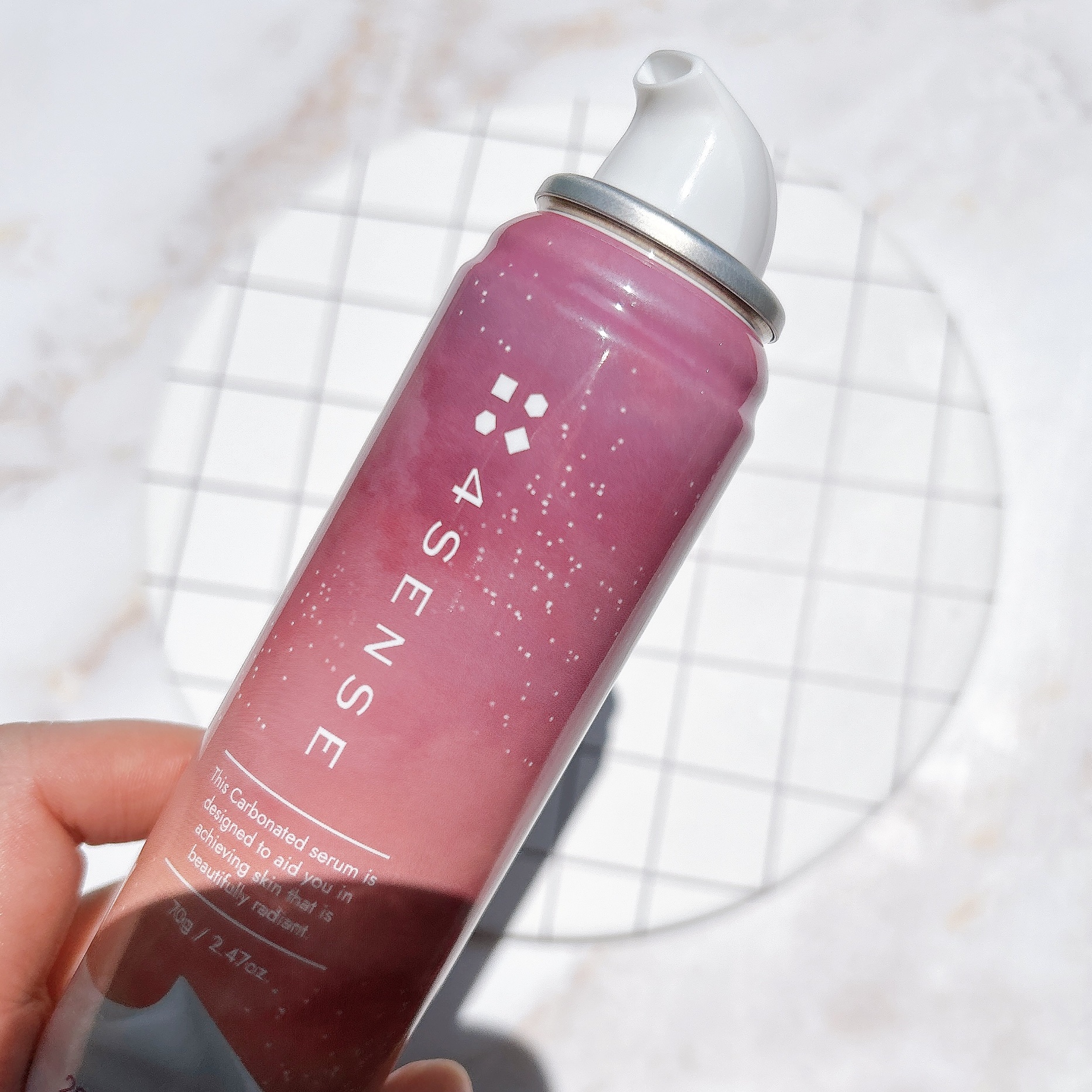 フォーセンス　炭酸生クリームセラム/4SENSE/美容液を使ったクチコミ（3枚目）