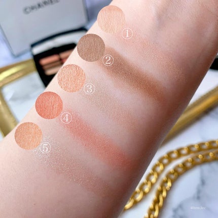 レ ベージュ パレット ルガール/CHANEL/アイシャドウパレットを使ったクチコミ(3枚目)