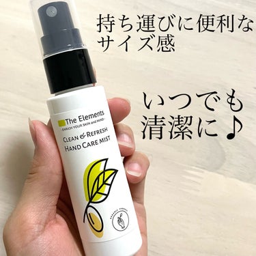 Clean & Refresh Hand Care Mist/The Elements/ハンドクリームを使ったクチコミ（2枚目）