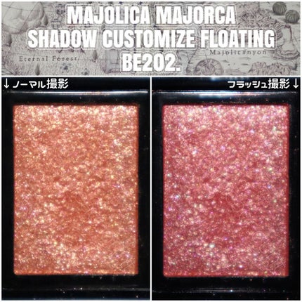 シャドーカスタマイズ (フローティング) BE202 ラクダの背中/MAJOLICA MAJORCA/単色アイシャドウを使ったクチコミ(1枚目)