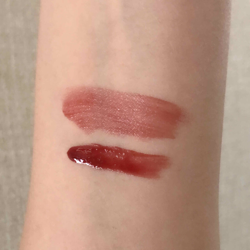 ルージュ ピュールクチュール ヴェルニ ウォーターステイン/YVES SAINT LAURENT BEAUTE/口紅を使ったクチコミ（2枚目）