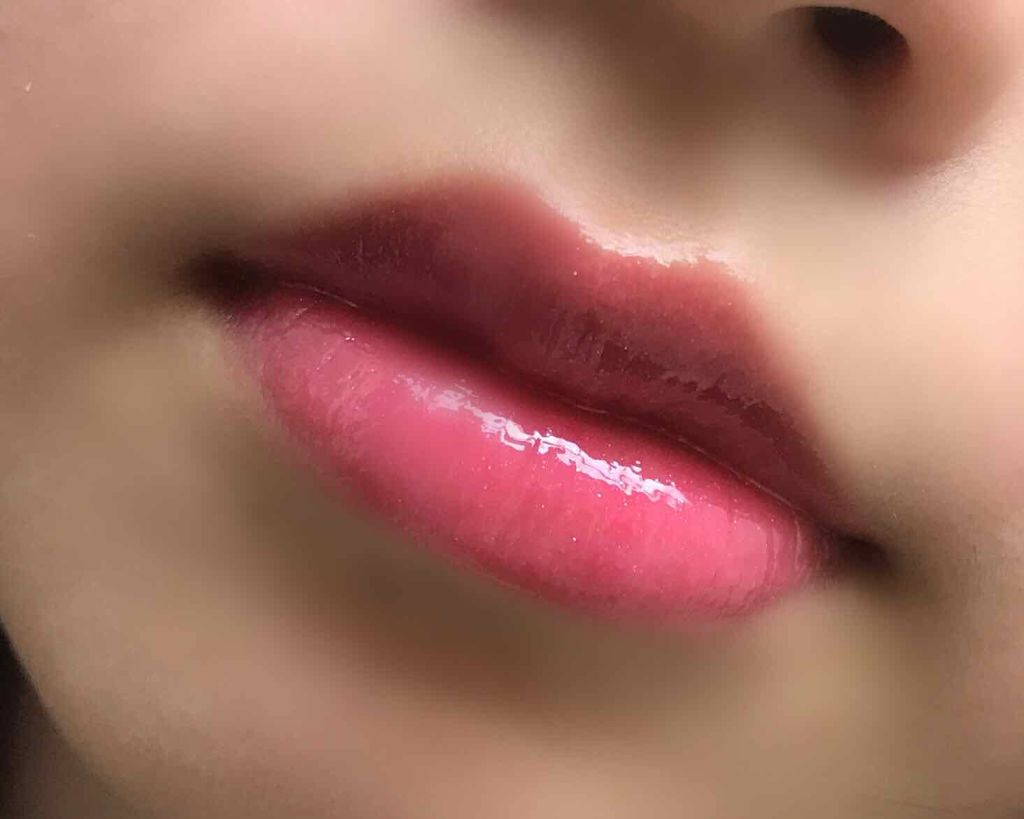 リップケアオイル/excel/リップグロスを使ったクチコミ（2枚目）