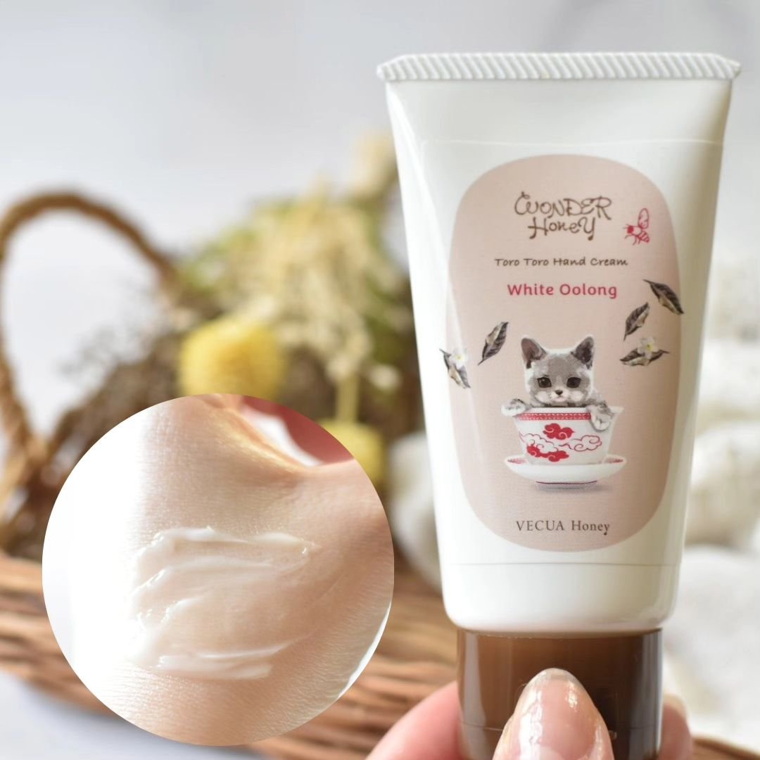 ワンダーハニー とろとろハンドクリーム ホワイトウーロン ホワイトウーロン/VECUA Honey/ハンドクリームを使ったクチコミ（3枚目）