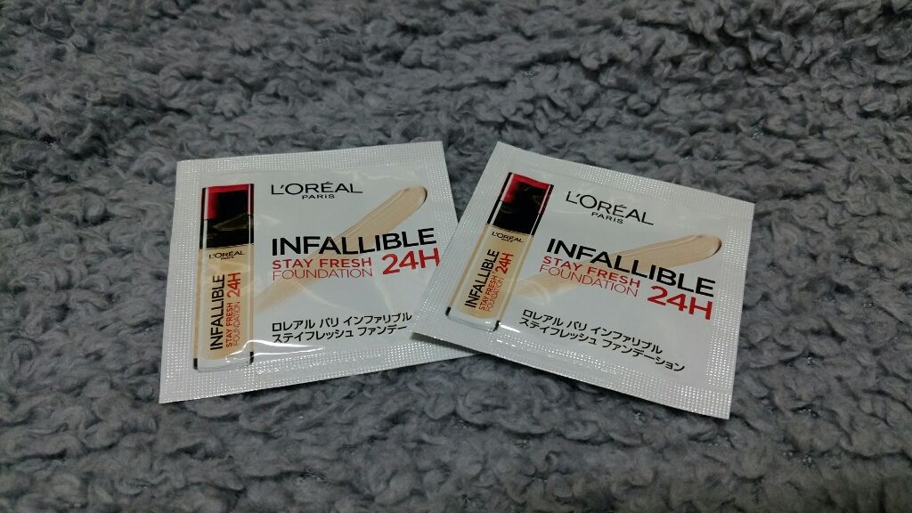 インファリブル ステイフレッシュファンデーション/ロレアル パリ/リキッドファンデーションを使ったクチコミ(1枚目)