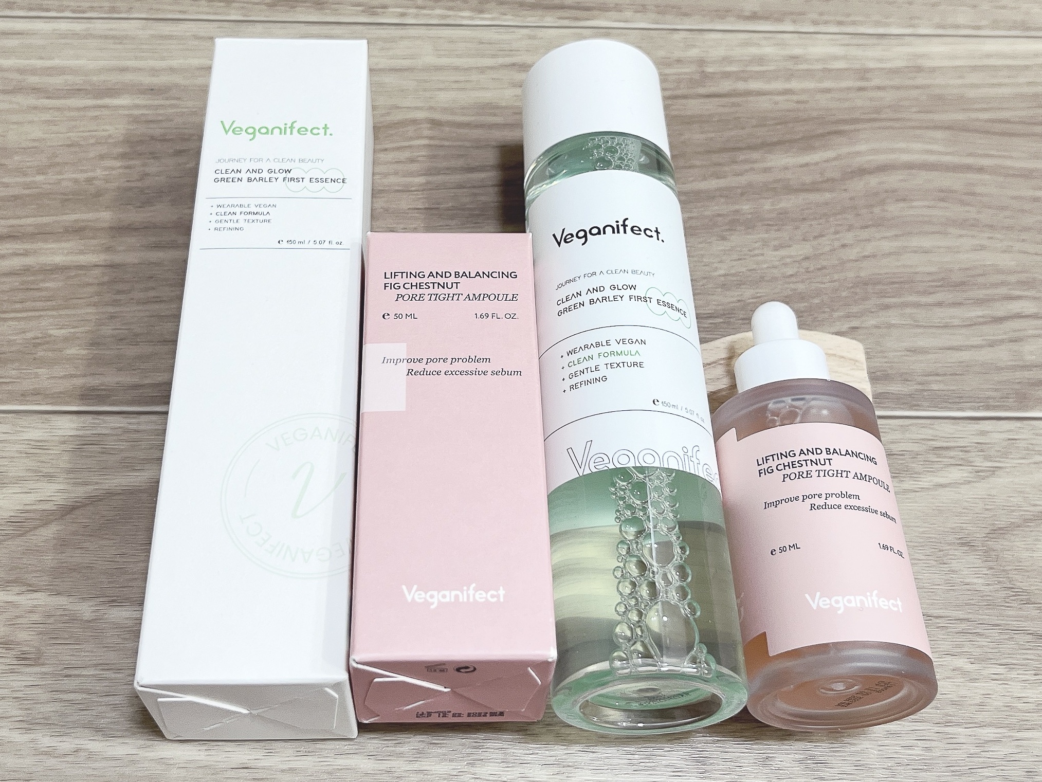 イチジク毛穴アンプル/Veganifect/美容液を使ったクチコミ（1枚目）