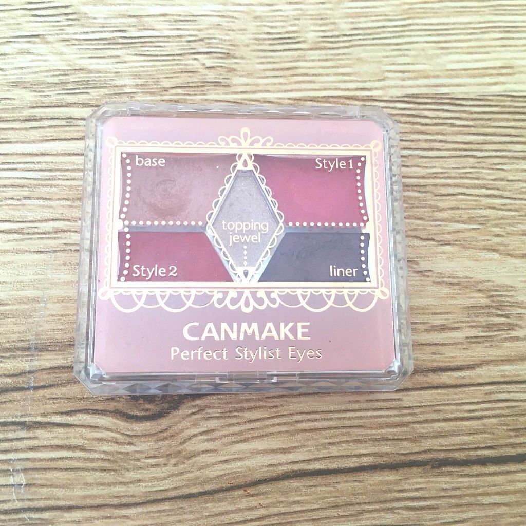 【旧品】パーフェクトスタイリストアイズ/キャンメイク/アイシャドウパレットを使ったクチコミ（1枚目）
