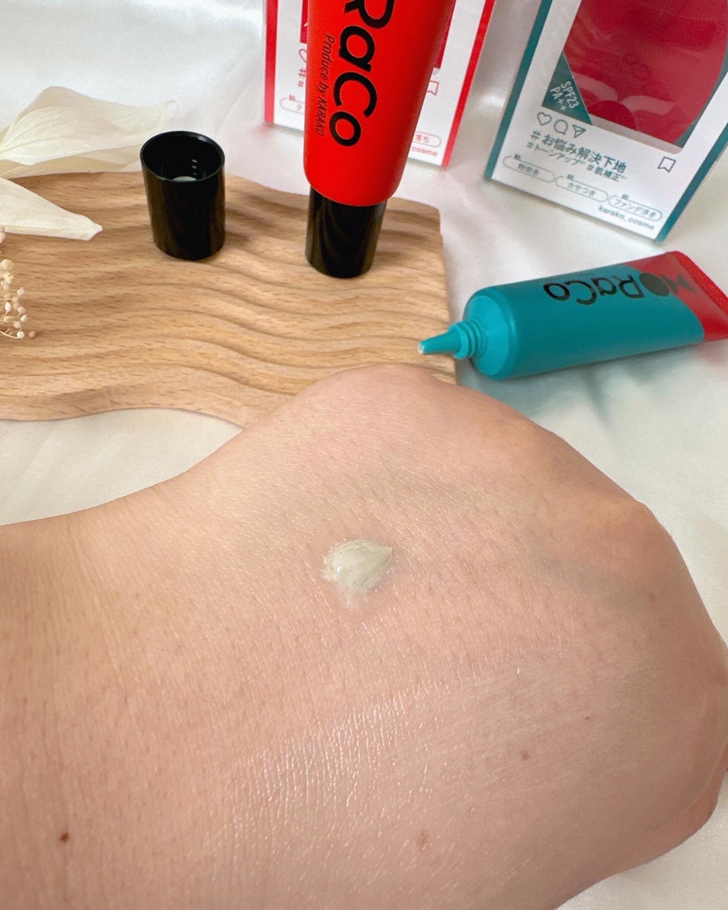 キープスキンベース(乾燥崩れ防止)/RACO /化粧下地を使ったクチコミ(6枚目)