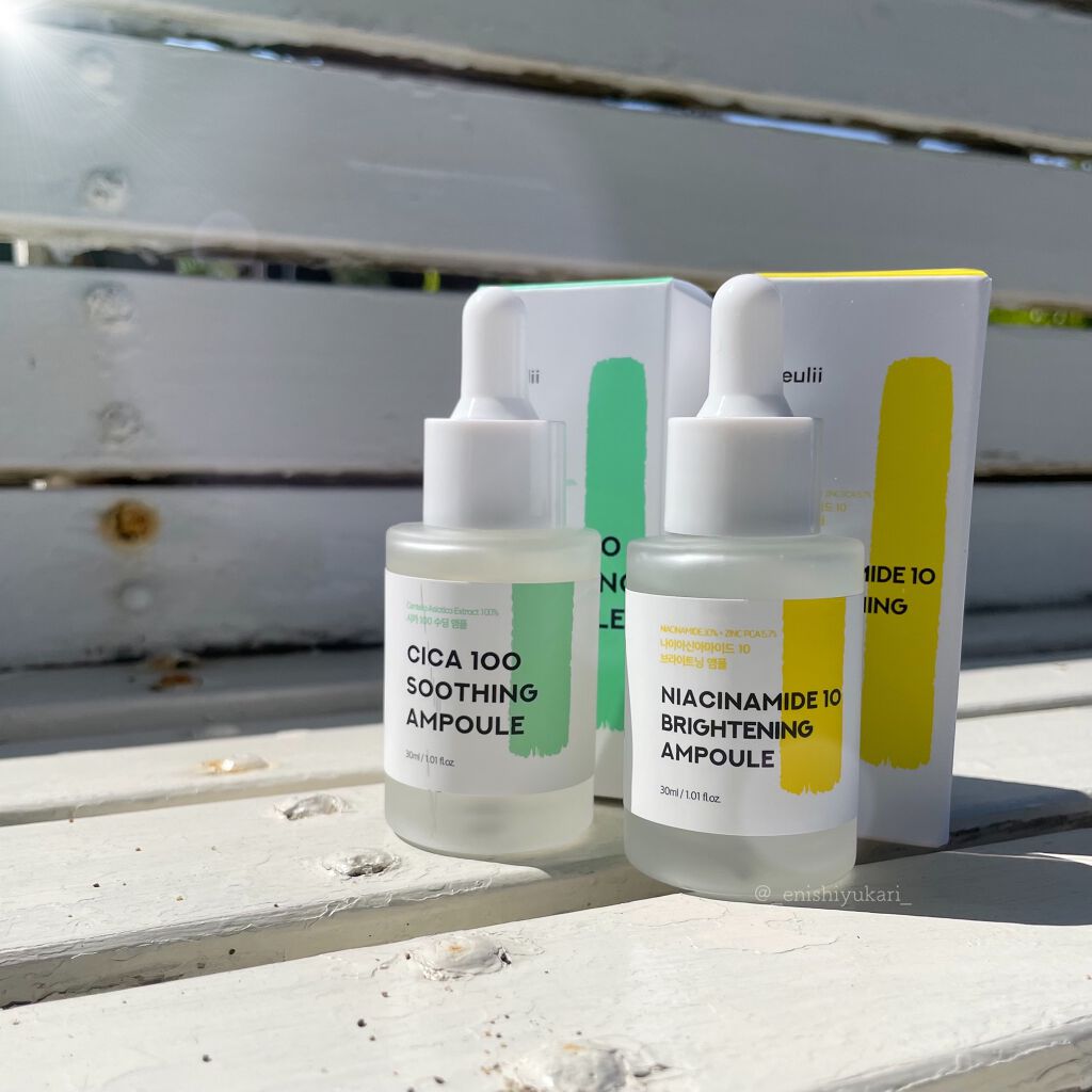 シカ100スージングアンプル/Neulii/美容液を使ったクチコミ(6枚目)