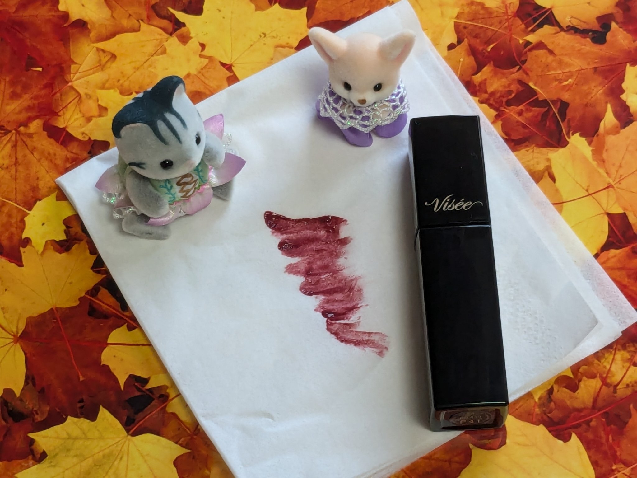 ネンマクフェイク リキッド/Visée/口紅を使ったクチコミ（2枚目）