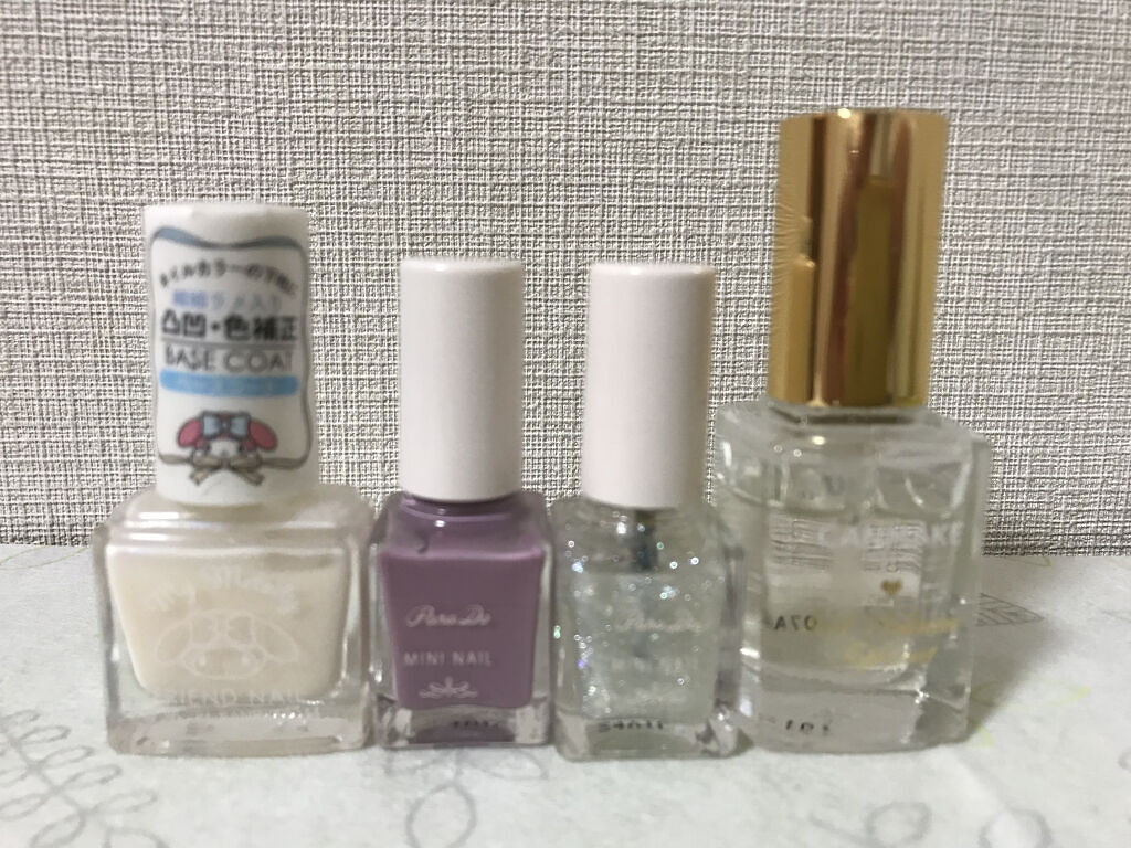 ミニネイル PL06 エレガントカシス/パラドゥ/マニキュアを使ったクチコミ（3枚目）