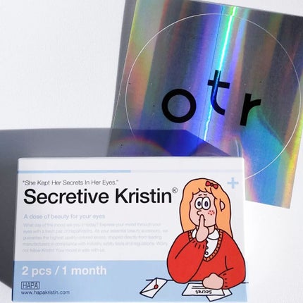 Secretive Kristen/Hapa kristin/カラーコンタクトレンズを使ったクチコミ(6枚目)