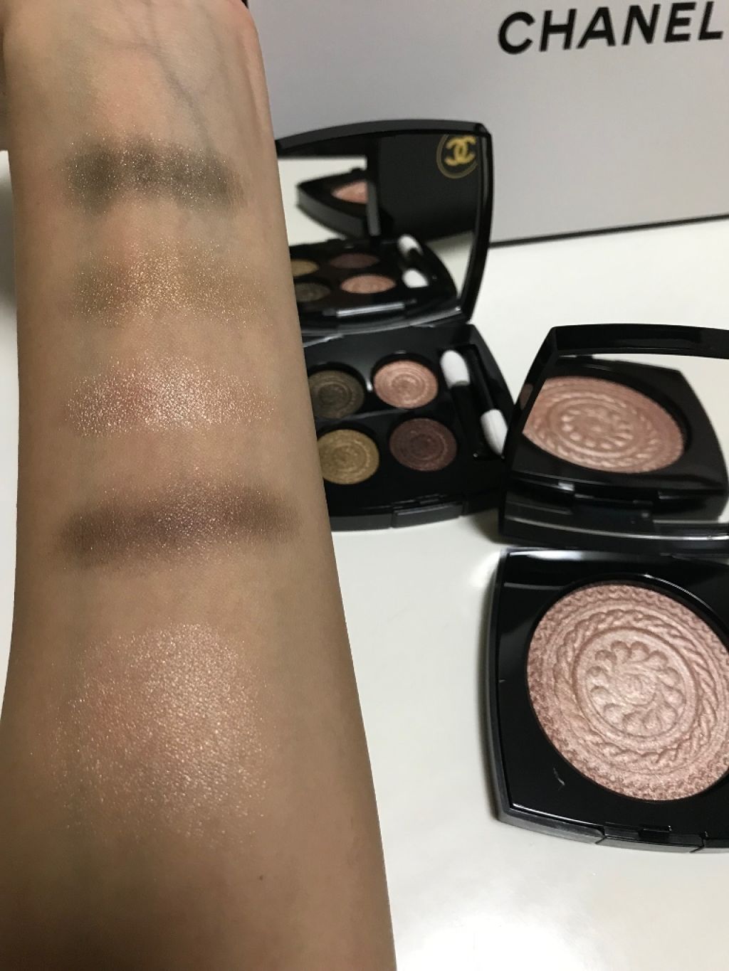 レ キャトル オンブル/CHANEL/アイシャドウパレットを使ったクチコミ(3枚目)