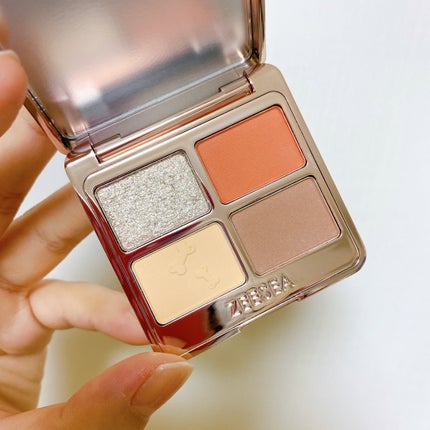 アニマルアイシャドウ(4シェード)/ZEESEA/アイシャドウパレットを使ったクチコミ(2枚目)