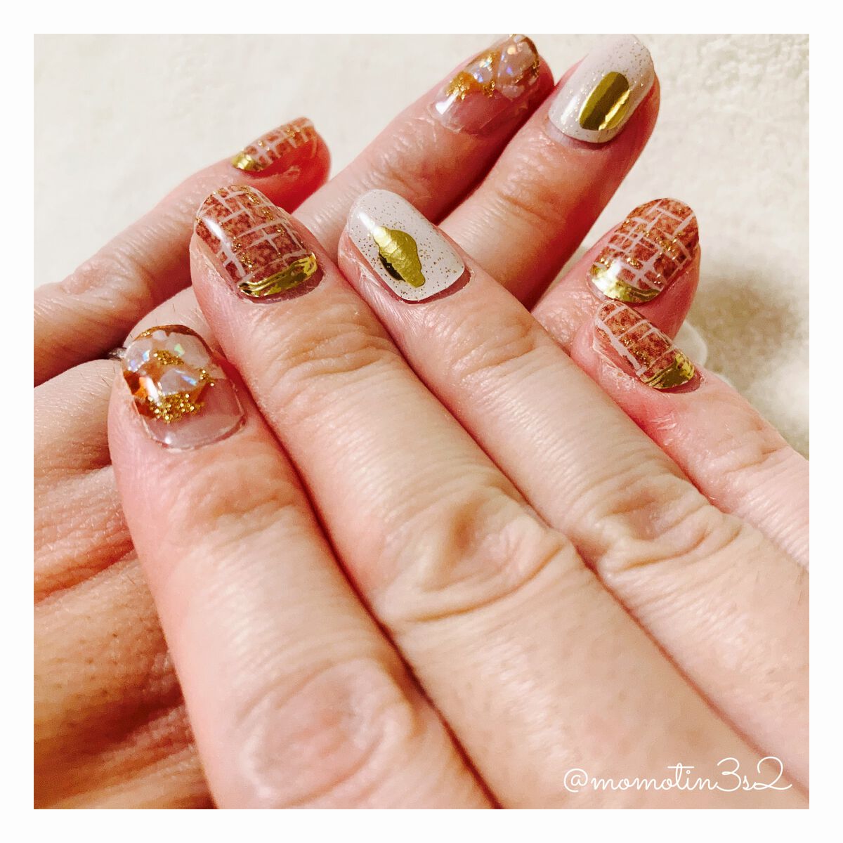 リアルジェルネイルシール/BEAUTY AVENUE/ネイルシールを使ったクチコミ(5枚目)