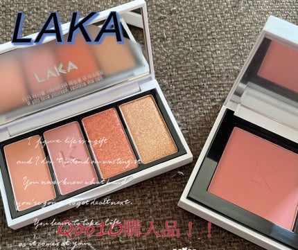 ジャストチーク/Laka/パウダーチークを使ったクチコミ(2枚目)