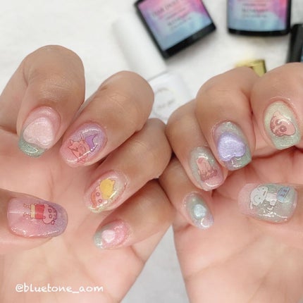 ピールオフベースプラス/cocoronail/ジェルネイルを使ったクチコミ(1枚目)