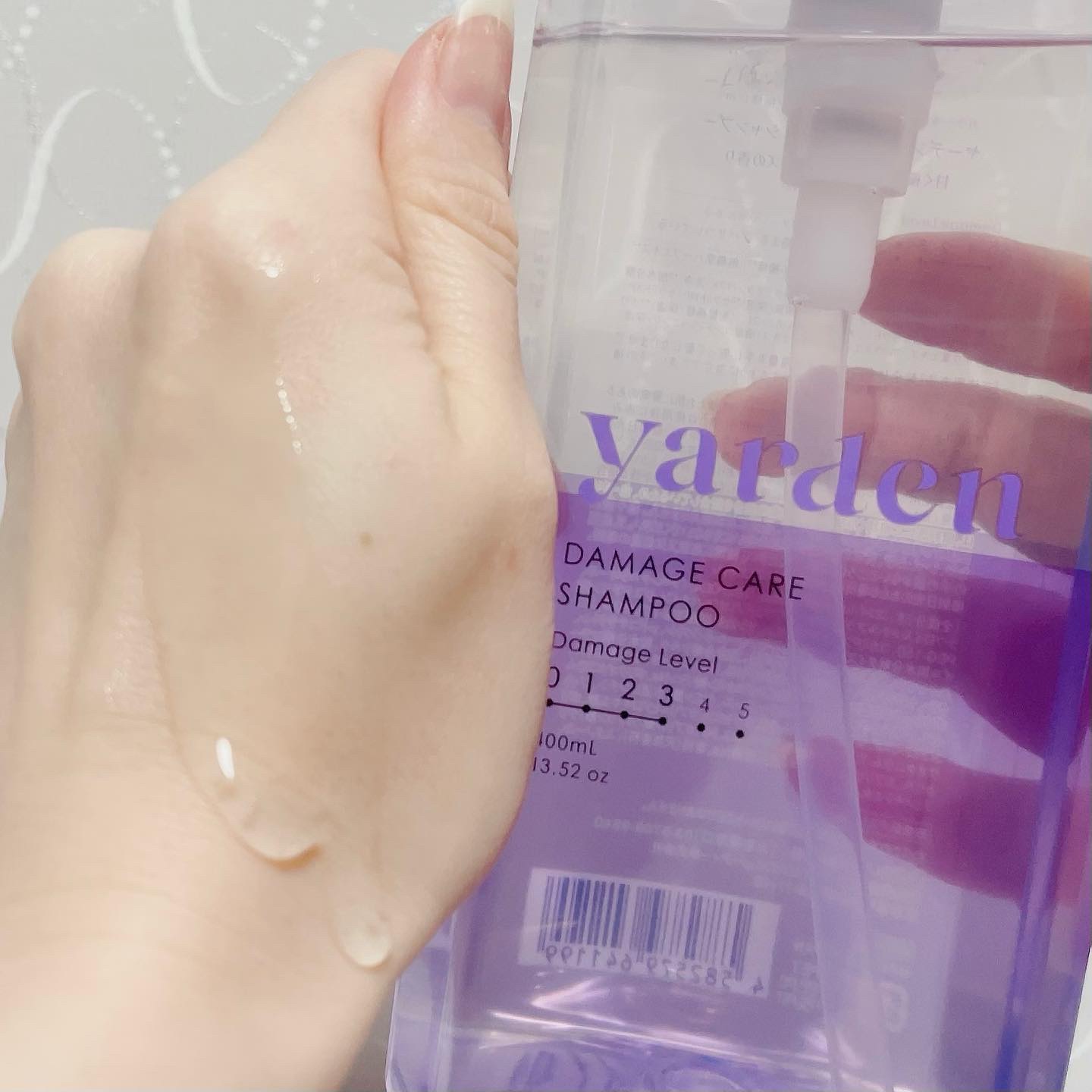 ダメージケア_シャンプー＆トリートメント/Yarden/市販シャンプーを使ったクチコミ（2枚目）