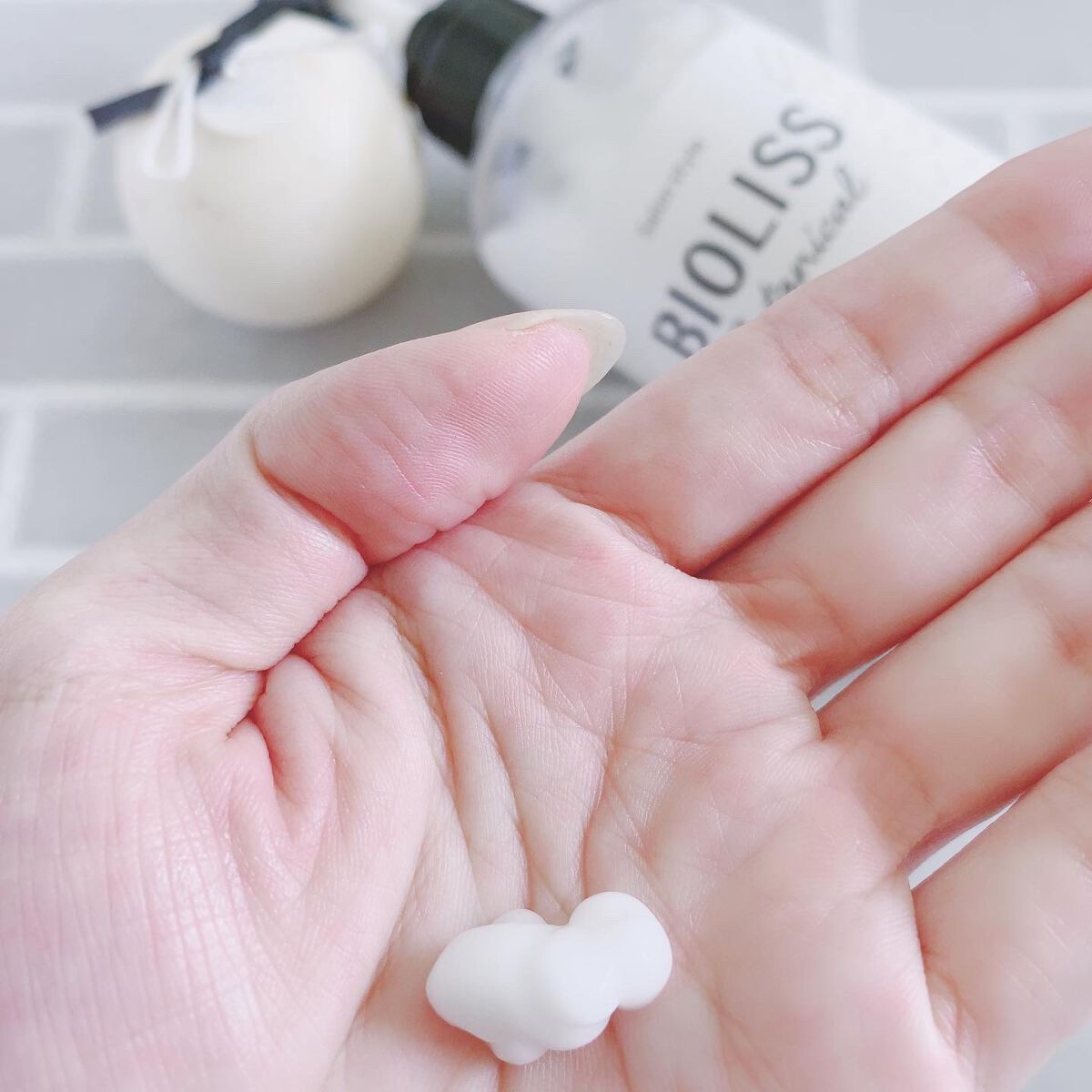 SSビオリス ボタニカル シャンプー/ヘアコンディショナー(ディープモイスト)/SSビオリス/市販シャンプーを使ったクチコミ(4枚目)