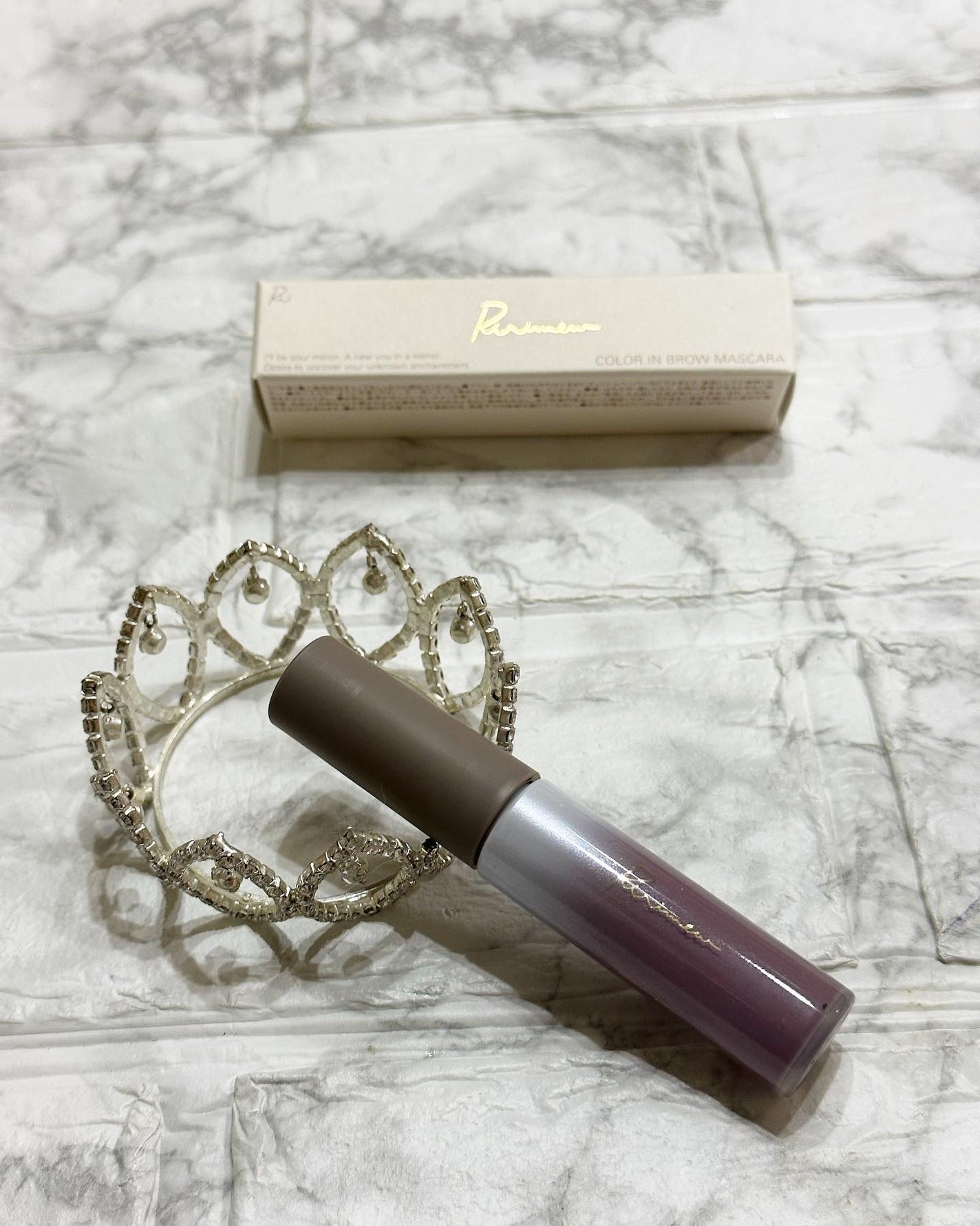 カラーインブロウマスカラ/Ririmew/眉マスカラを使ったクチコミ(1枚目)
