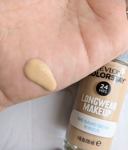 カラーステイ ロングウェア メイクアップ D/REVLON/リキッドファンデーションを使ったクチコミ(2枚目)