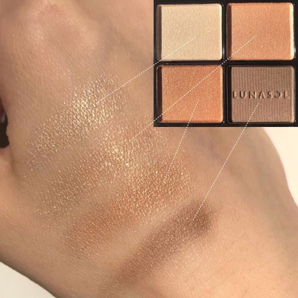 アイカラーレーション/LUNASOL/アイシャドウパレットを使ったクチコミ(3枚目)