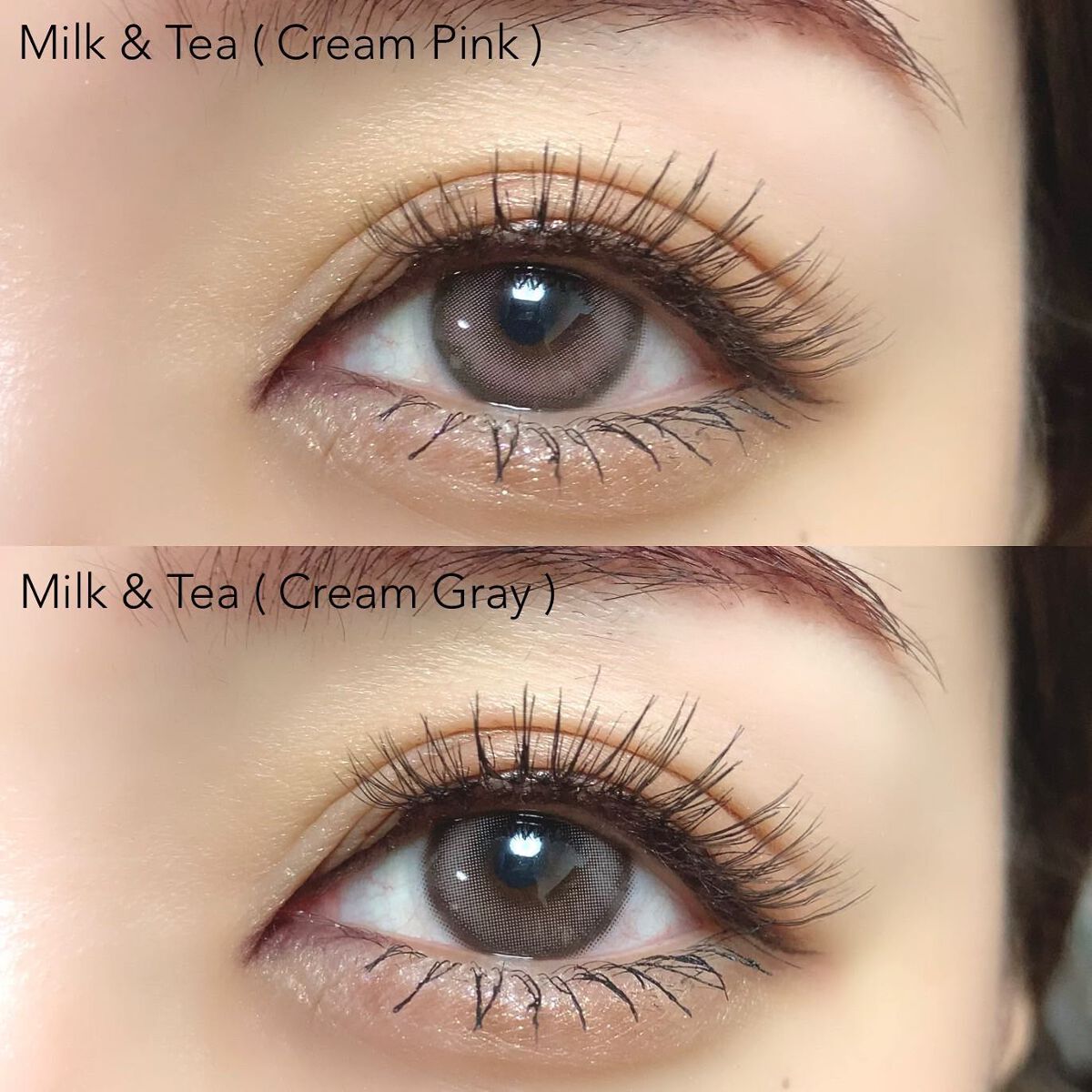 chuuLENS Milk&Tea 1day/chuu LENS/ワンデー(1DAY)カラコンを使ったクチコミ(5枚目)