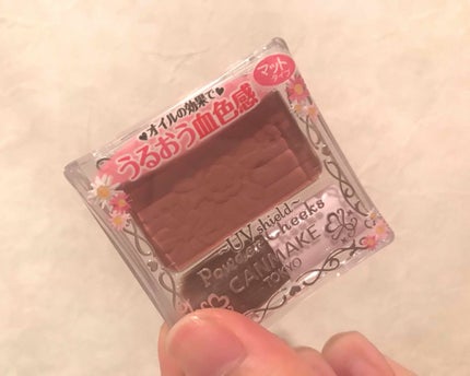 【旧品】パウダーチークス/キャンメイク/パウダーチークを使ったクチコミ(1枚目)