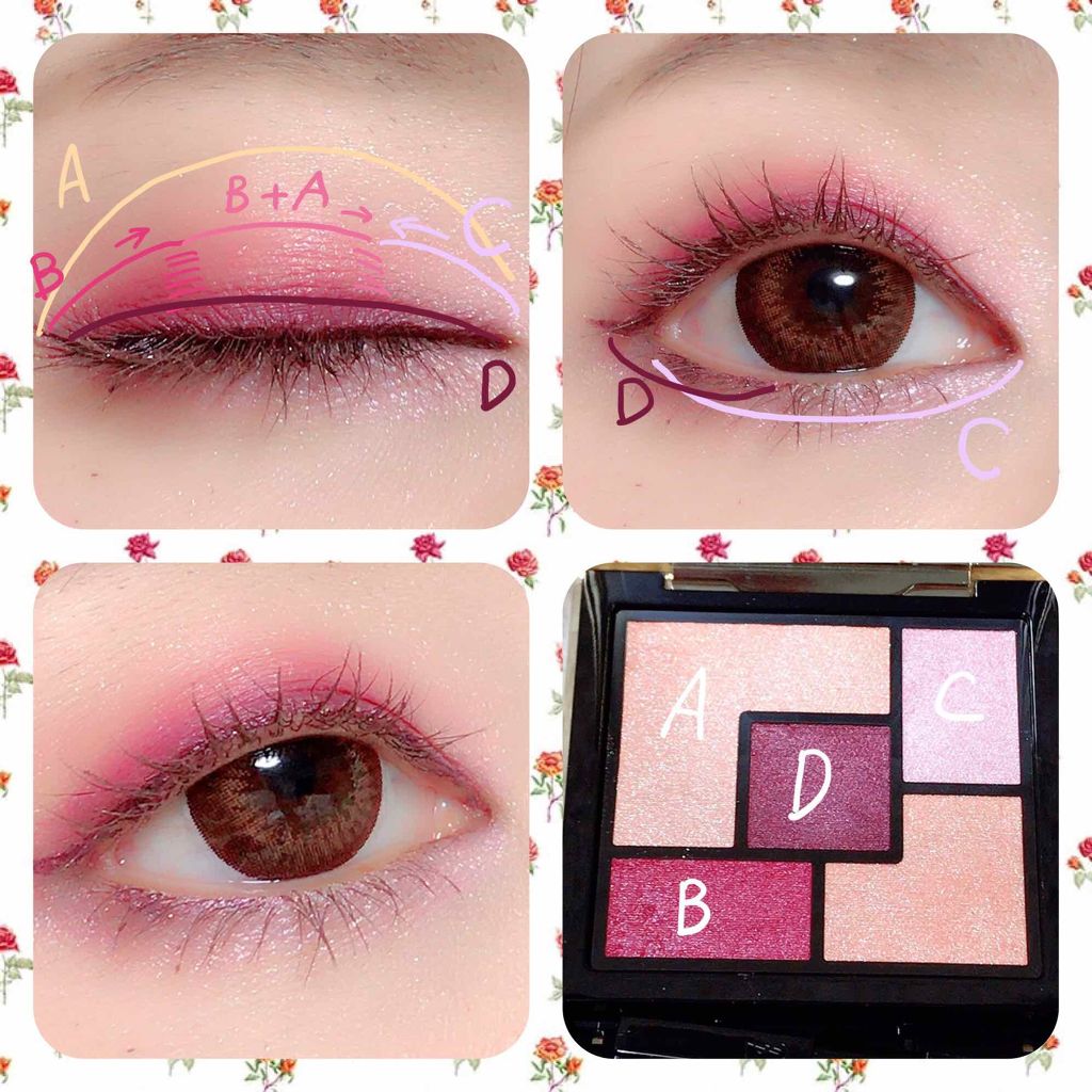 クチュール クルール パレット 9 ラブ/YVES SAINT LAURENT BEAUTE/アイシャドウパレットを使ったクチコミ（3枚目）