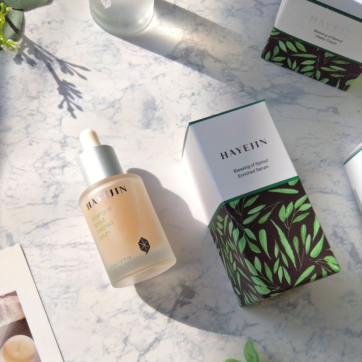 ブレッシングオブスプラウトエンリッチドセラム/HAYEJIN/美容液を使ったクチコミ（1枚目）