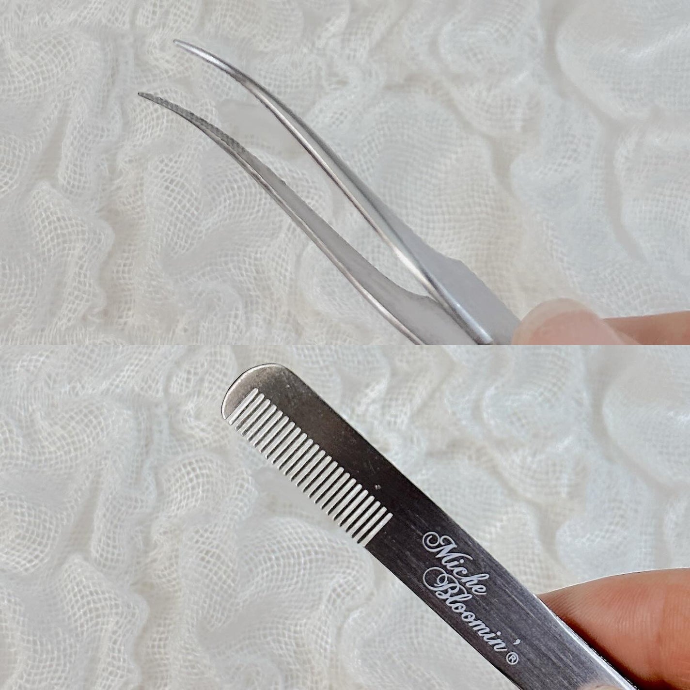 コーム&ツイーザー/ミッシュブルーミン/毛抜きを使ったクチコミ(3枚目)
