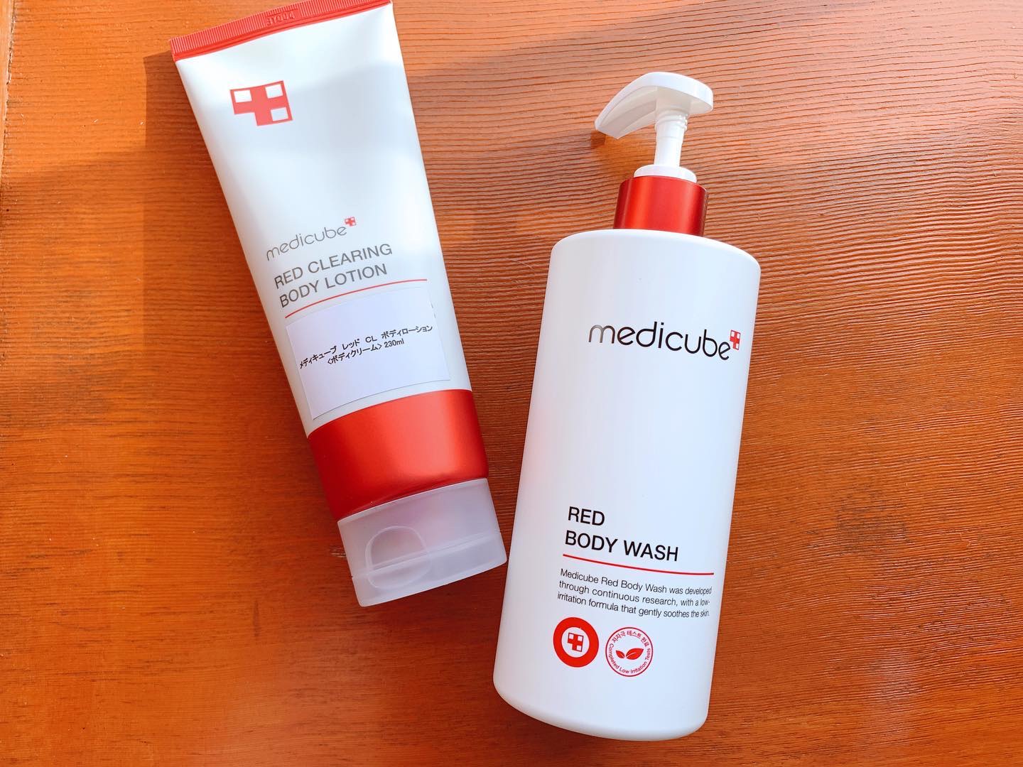 レッドボディーウォッシュ/MEDICUBE/ボディソープを使ったクチコミ（1枚目）