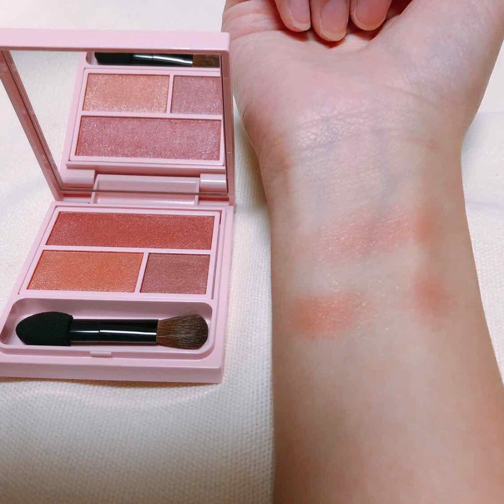 フーミー アイシャドウパレット/WHOMEE/アイシャドウパレットを使ったクチコミ(2枚目)