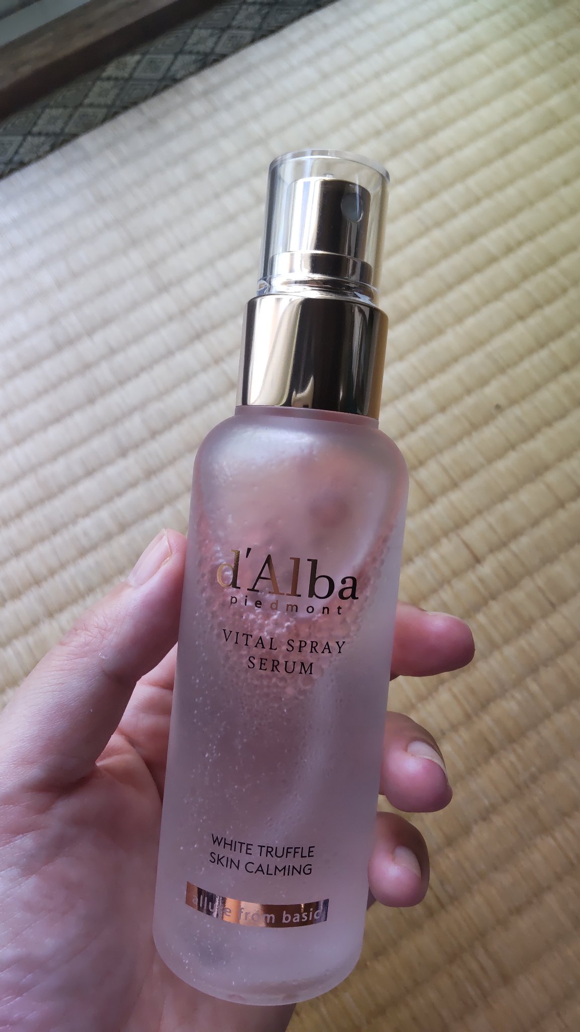ダルバ ホワイトトリュフバイタルスプレーセラム/ダルバ/ミスト状化粧水を使ったクチコミ（3枚目）