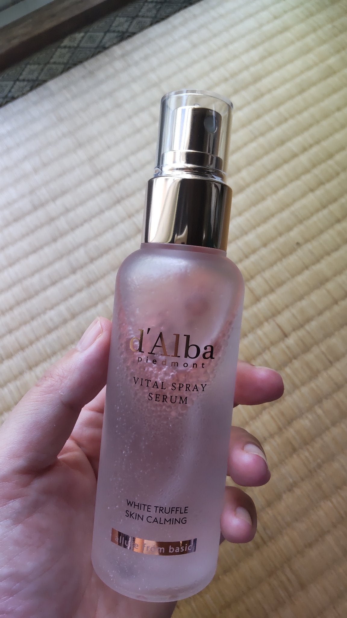 ダルバ ホワイトトリュフバイタルスプレーセラム/ダルバ/ミスト状化粧水を使ったクチコミ(3枚目)