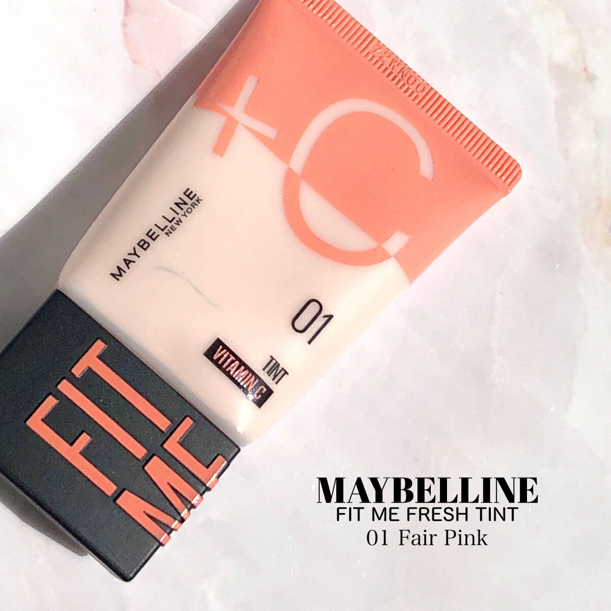 フィットミー フレッシュ ティント/MAYBELLINE NEW YORK/ベースメイクを使ったクチコミ（2枚目）