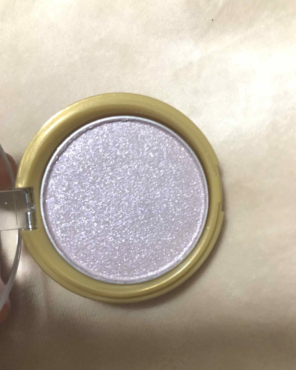 シャイニーシャドウ N SI08 ピンクライラック/excel/単色アイシャドウを使ったクチコミ（2枚目）