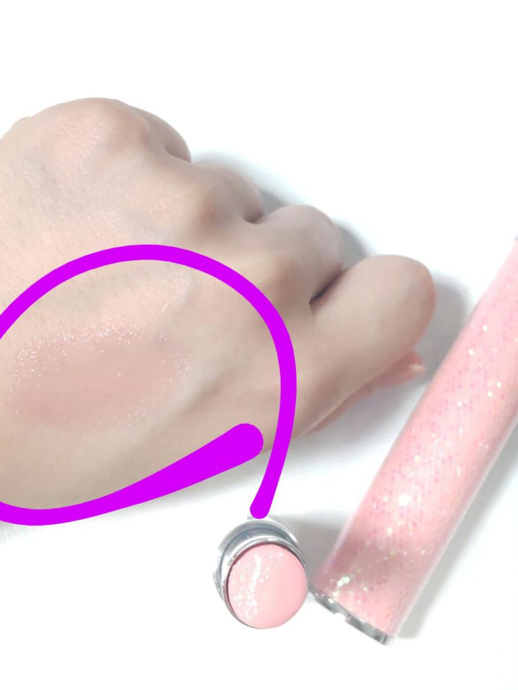 YNM キャンディーハニーリップバーム PK001 ライトピンク(LIGHT PINK)/YNM/リップバームを使ったクチコミ（3枚目）