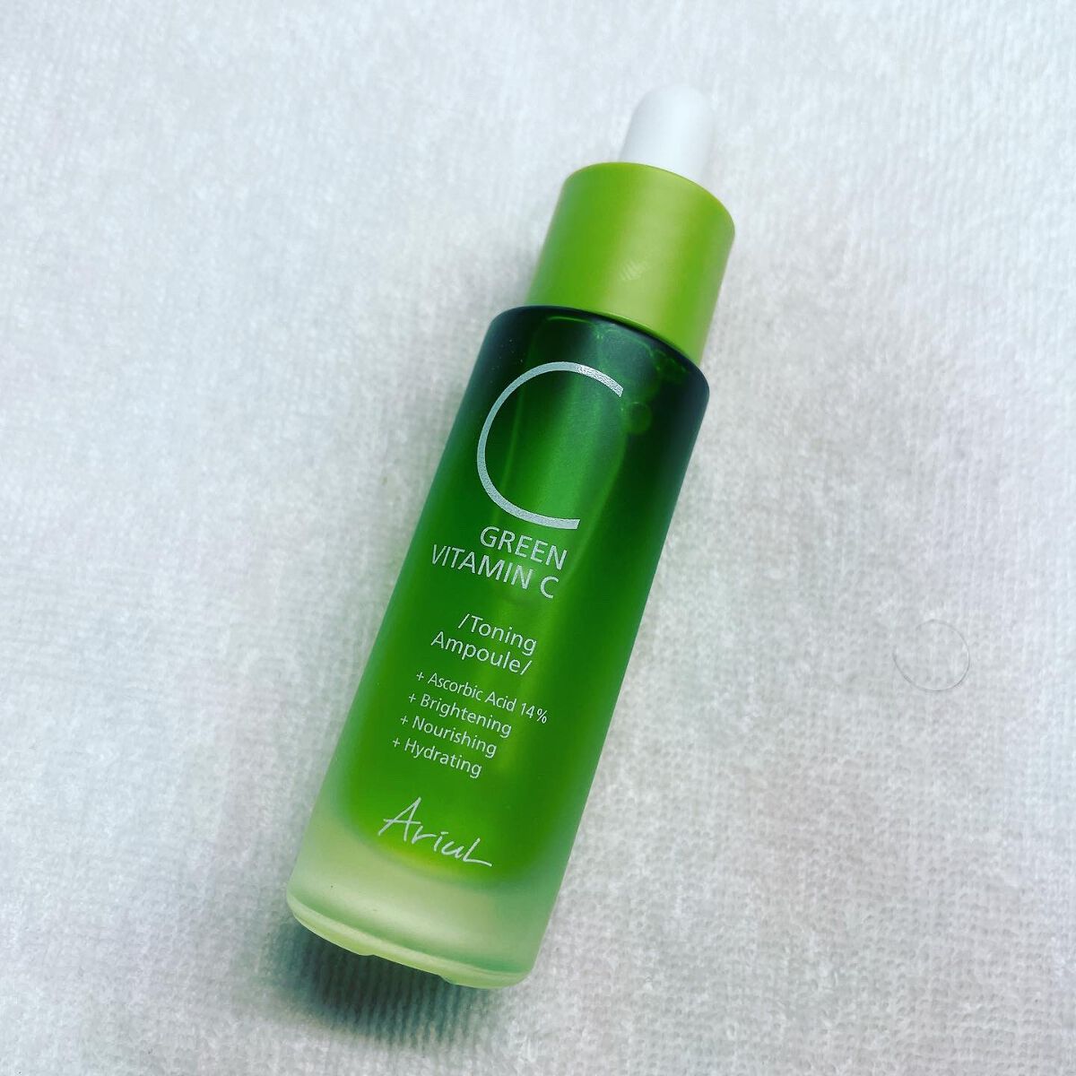アリウル グリーンビタミンC トーニングセラム(アンプル)/Ariul/美容液を使ったクチコミ（1枚目）