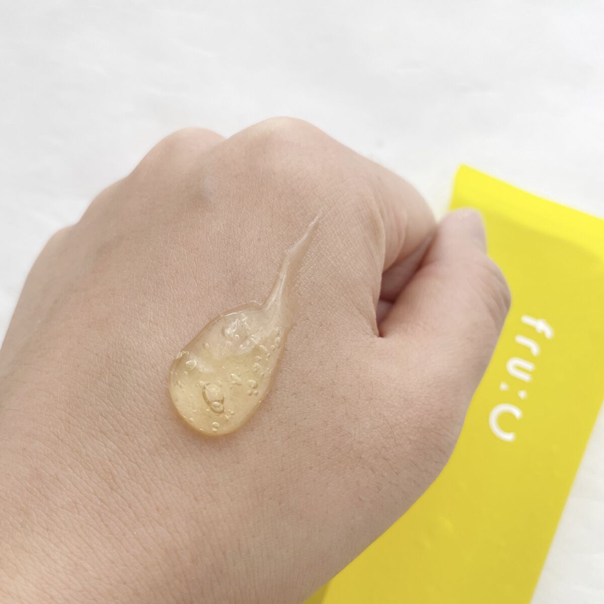 ビタミンスクラブクレンジング/Fru:C/クレンジングジェルを使ったクチコミ（3枚目）