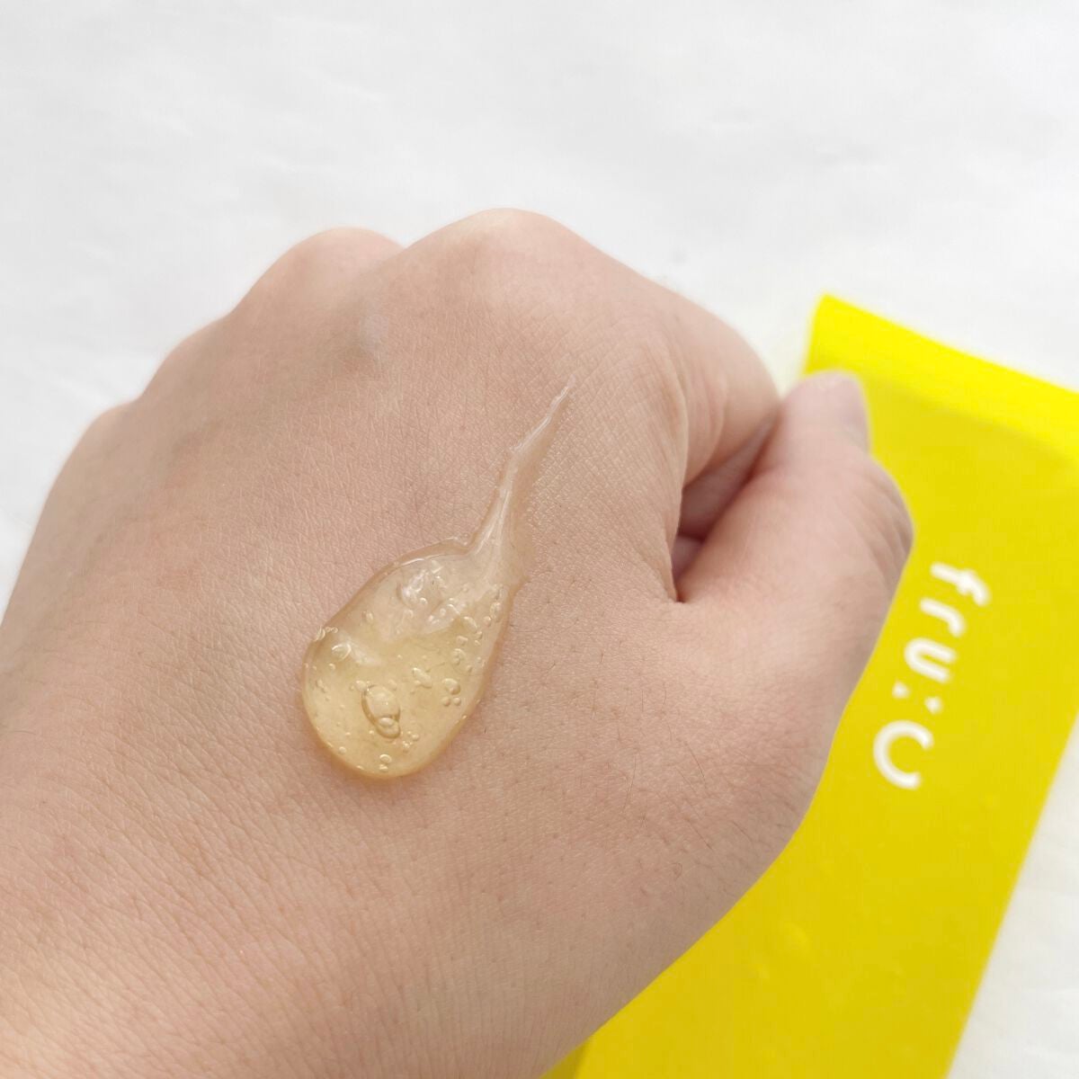 ビタミンスクラブクレンジング/Fru:C/クレンジングジェルを使ったクチコミ(3枚目)