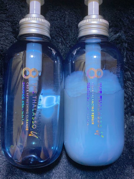 エイトザタラソ ユー CBD&リフレッシング クレンズ 美容液シャンプー/CBD&バランシング ダメージリペア 美容液ヘアトリートメント/エイトザタラソ/市販シャンプーを使ったクチコミ(1枚目)