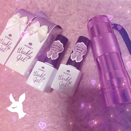 ウィークリージェル/HOMEI/ジェルネイルを使ったクチコミ(1枚目)