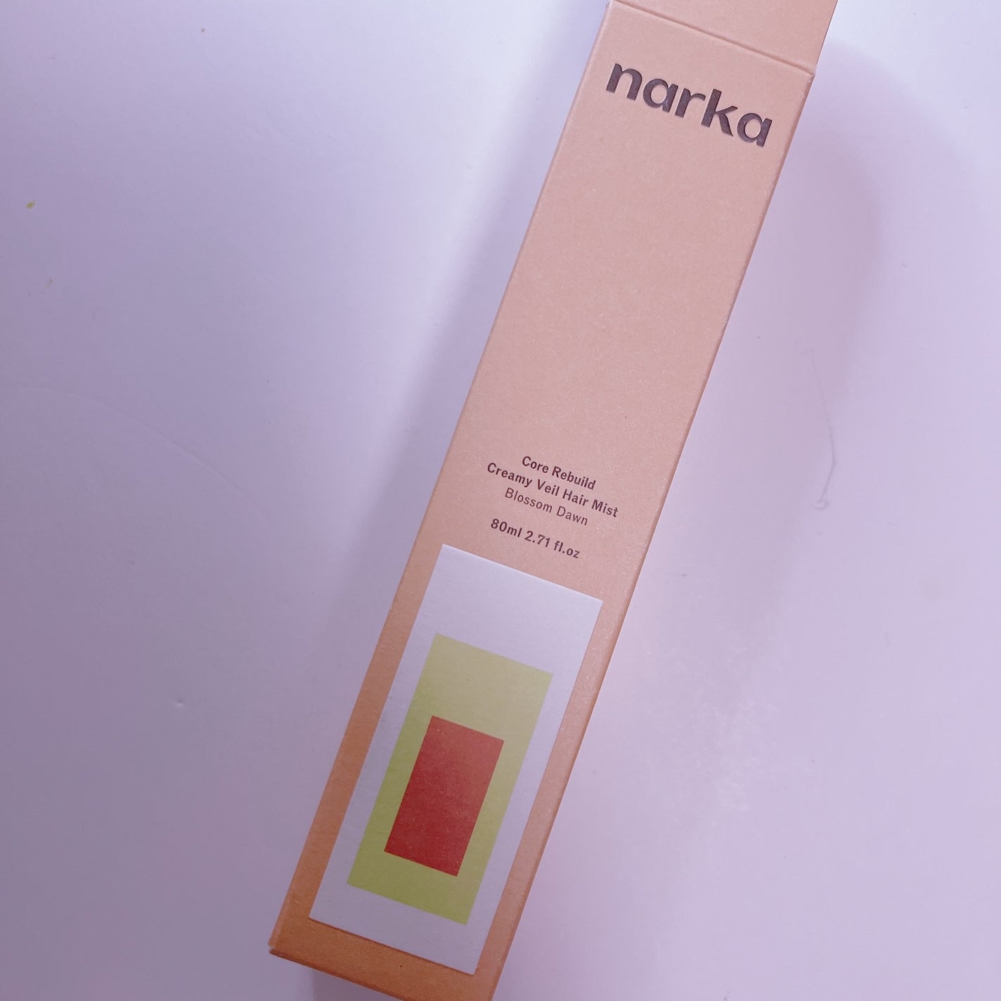 クリーミーベールヘアミスト ブロッサムダン/narka/ヘアミストを使ったクチコミ(1枚目)