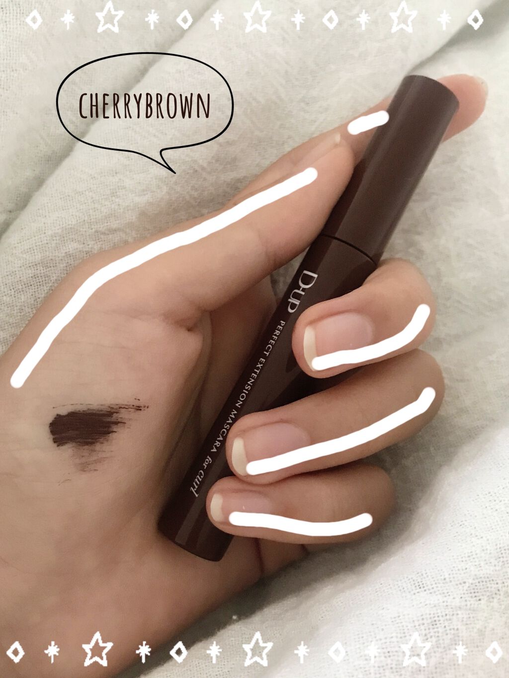 パーフェクトエクステンション マスカラ for カール/D-UP/マスカラを使ったクチコミ（1枚目）